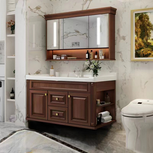 gỗ sơn Thạch anh Vanity Top cho tủ phòng tắm