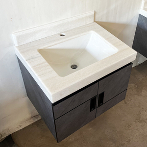 đá nhân tạo hiện đại Quartz Vanity Top cho phòng tắm