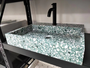 đá nhân tạo tích hợp Quartz Vanity Top cho trang trại