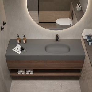 đá cuội tích hợp Quartz Vanity Top cho trang trại