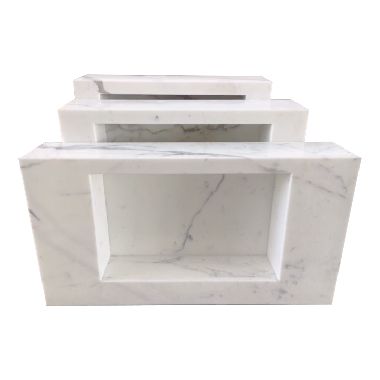 đá nhân tạo đánh bóng Quartz Vanity Top cho trang trại