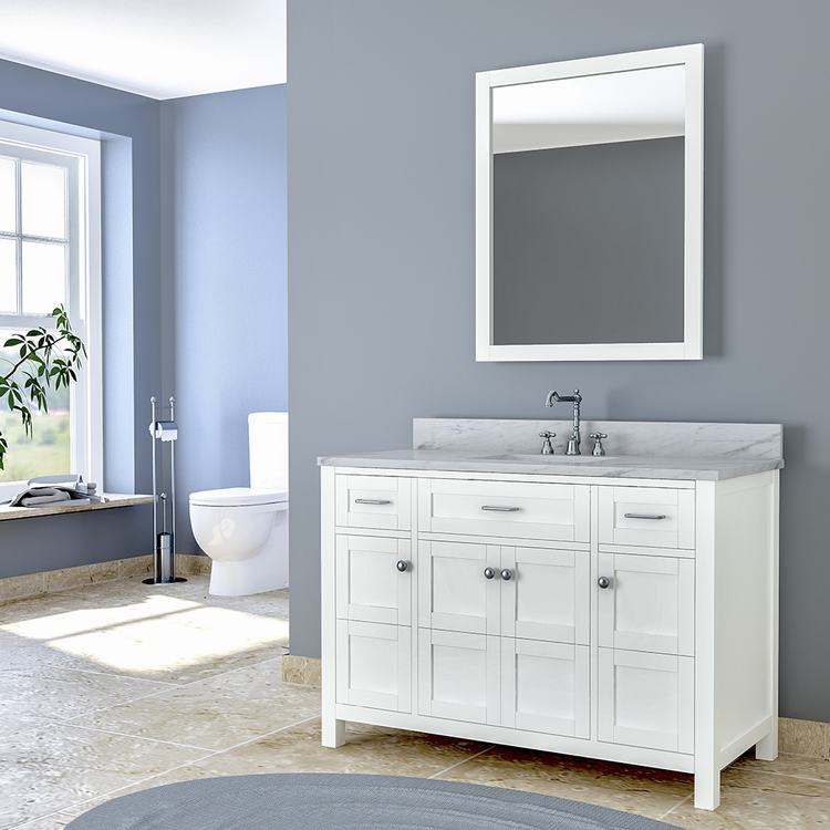 Chậu rửa đôi bằng gỗ rắn Granite Vanity Top cho nhà bếp